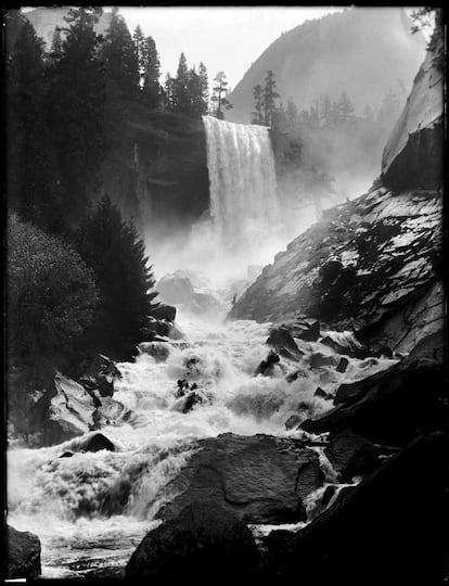 Una de las 65 fotografías, cuya autoría ha sido atribuida a Ansel Adams, y que fueron adquiridas por 45 dólares en un garaje de California (Norsigian Collection).