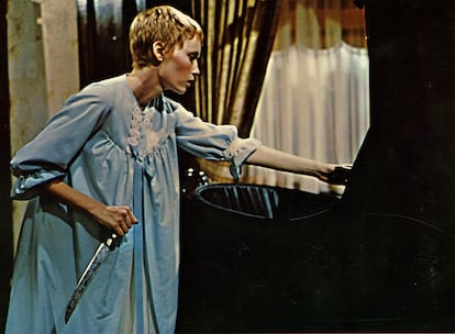 La actriz Mia Farrow en 'La semilla del diablo' (1968)