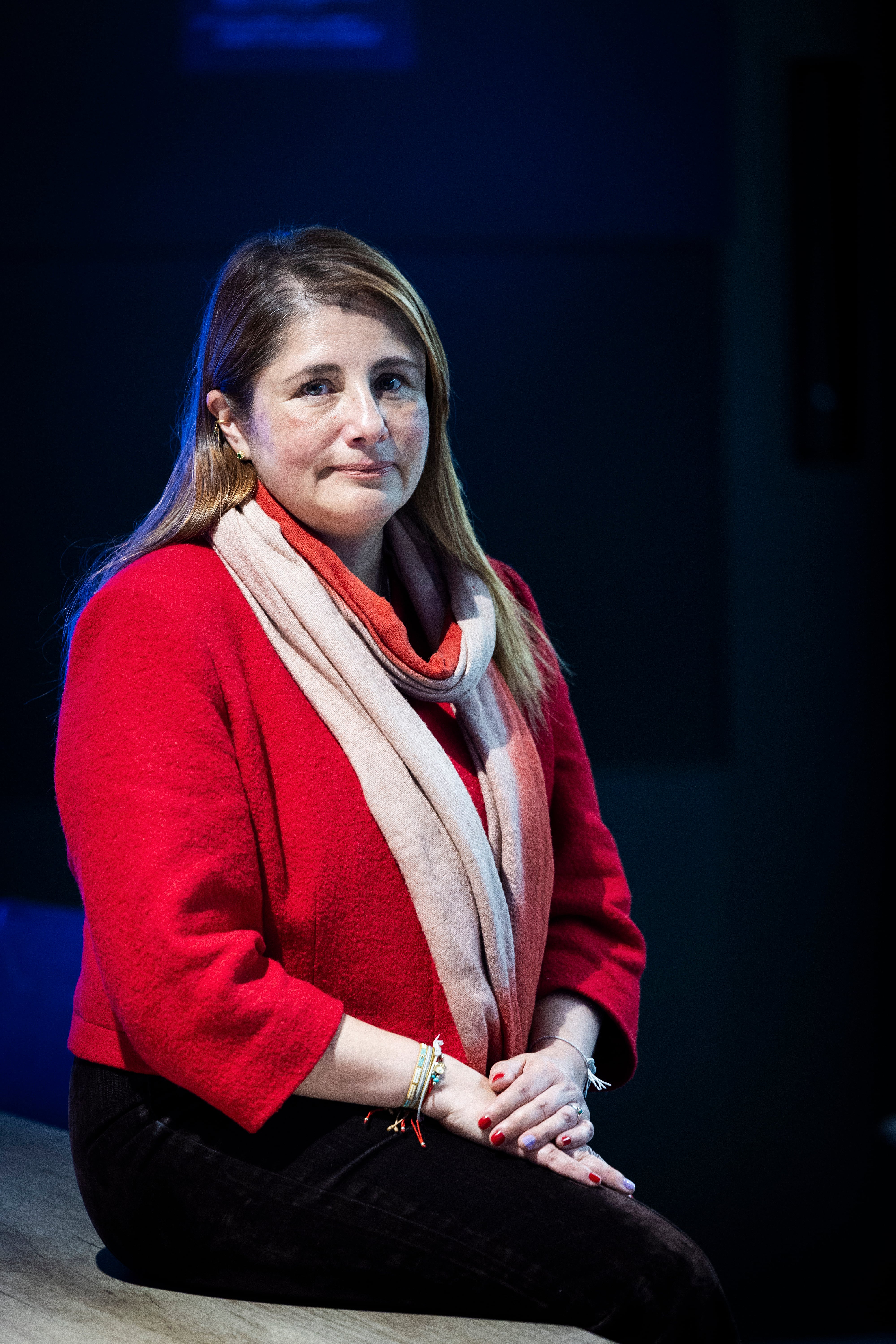 Irís Marín, el miércoles en la redacción de El País en Madrid.