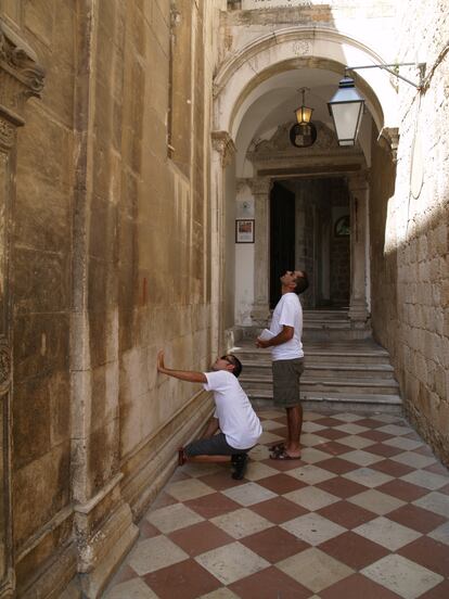 Los arquitectos de Yamur Arquitectura en Dubrovnik.