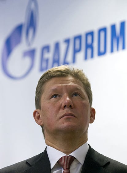 El presidente de Gazprom, Alexei Miller.