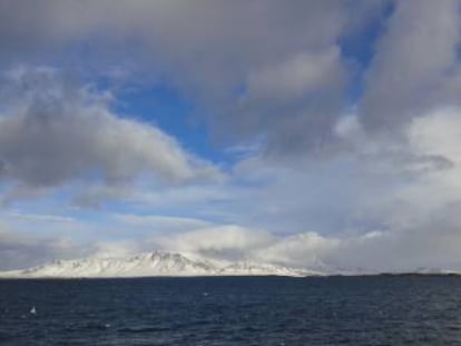 Islandia desde el mar