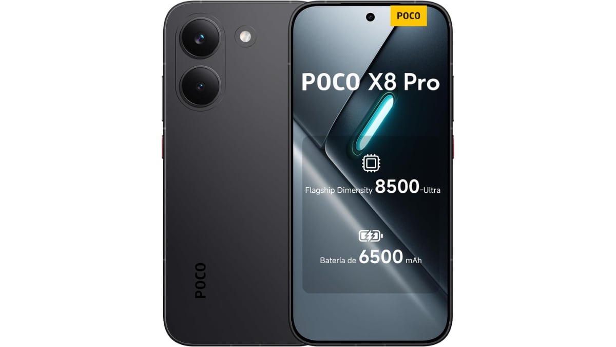 Teléfono Xiaomi Poco X8 Pro.