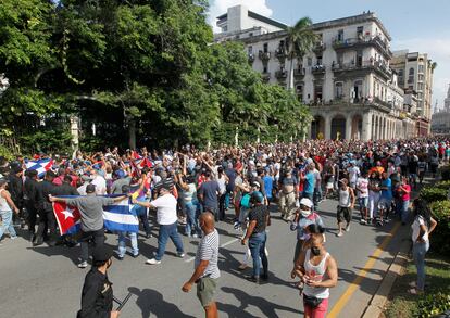 Protestas en Cuba