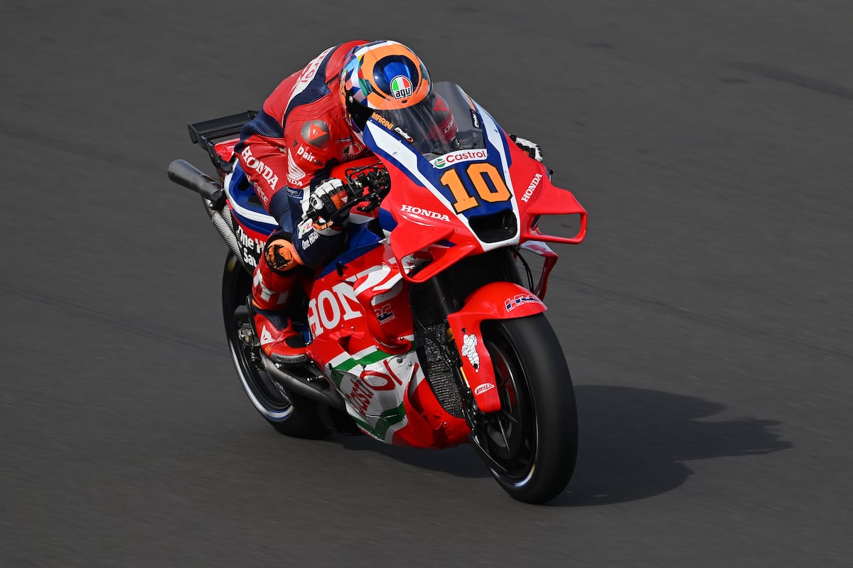 Luca Marini, el hermano de Valentino Rossi, se lesiona de gravedad en una prueba en Suzuka