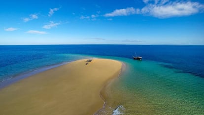 Una playa de Mozambique, país en el que se centra el estudio.