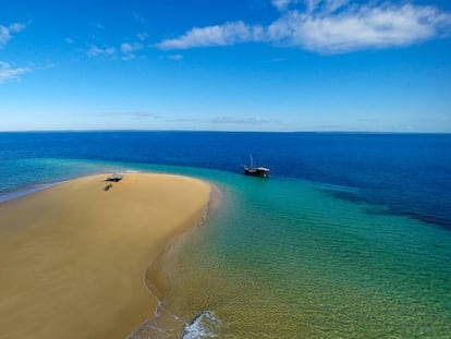 Una playa de Mozambique, país en el que se centra el estudio.