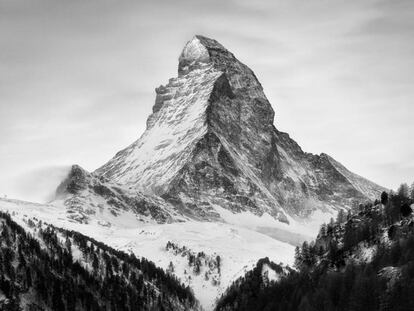 Retrato do monte Matterhorn