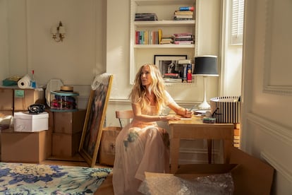 Sarah Jessica Parker como Carrie Bradshaw, en la tercera temporada de 'And Just Like That...'.