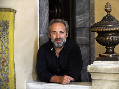 Sam Mendes, en Avil&eacute;s en 2010.