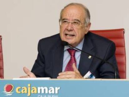 El presidente de Cajamar Caja Rural, Antonio Pérez Lao. EFE/Archivo