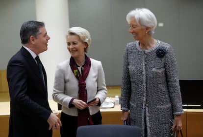 Ursula von der Leyen y Christine Lagarde