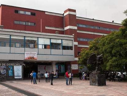 La Facultad de Derecho de la Universidad Nacional Auton&oacute;ma de M&eacute;xico.