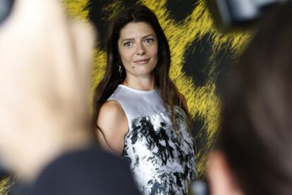 La actriz Chiara Mastroianni, el sábado en el festival de Locarno.