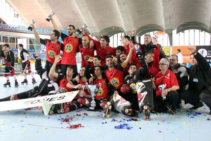 El equipo campeón de la Copa.