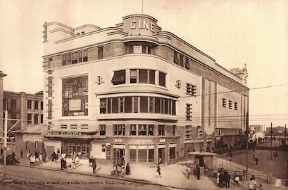 Cine Europa, en la calle Bravo Murillo 160. Foto de la coleccin particular de Carlos Garca Alix.