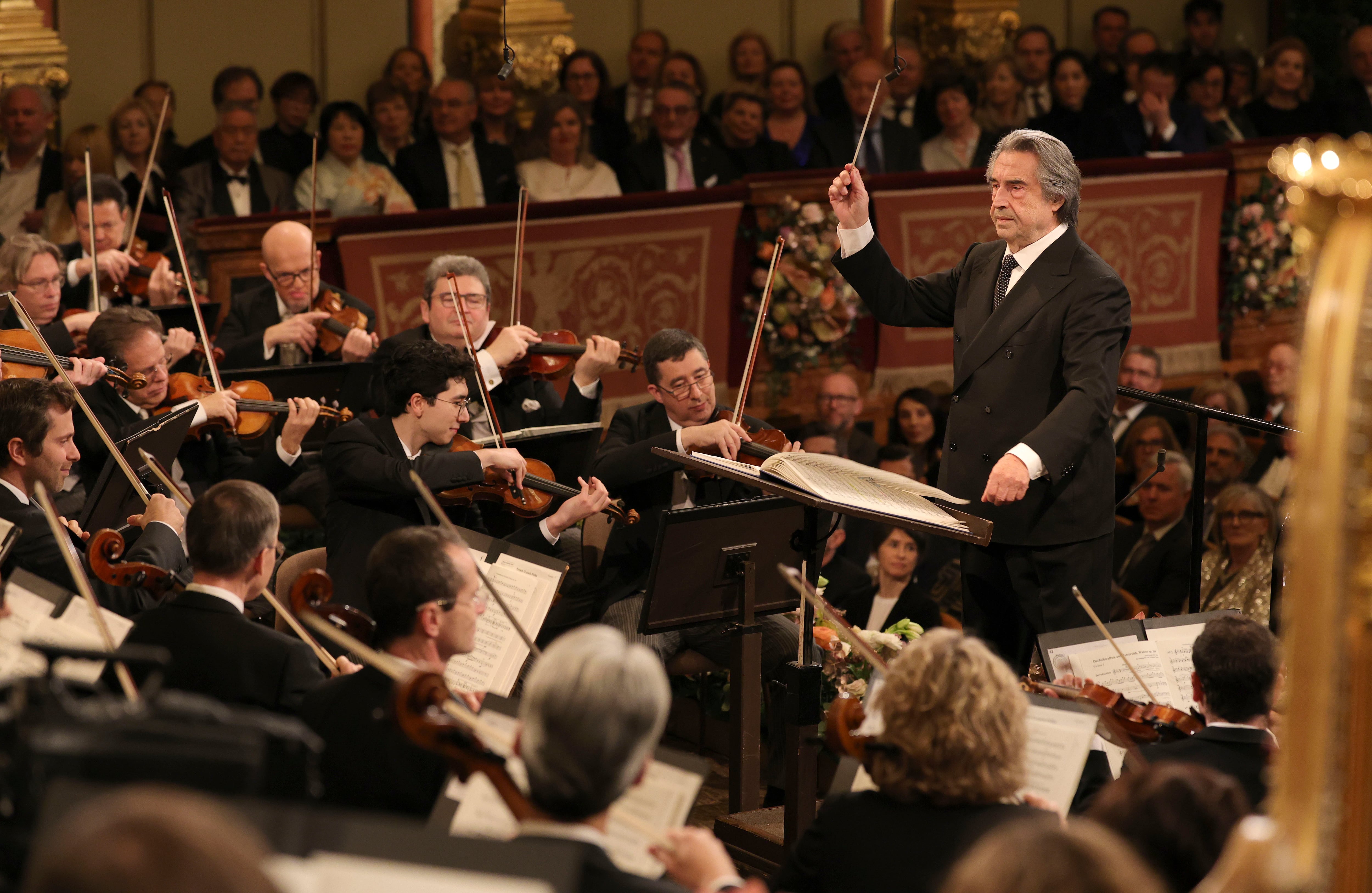 Concierto de Año Nuevo 2025: un idilio de Riccardo Muti con la Filarmónica de Viena