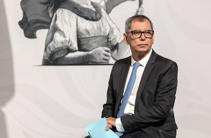 Edgar Amador Zamora en Ciudad de México, el 31 de marzo de 2025.