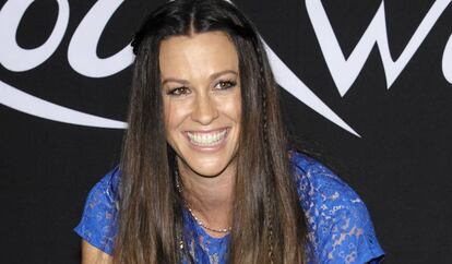 Alanis Morissette, en Los Ángeles en 2012. 
 