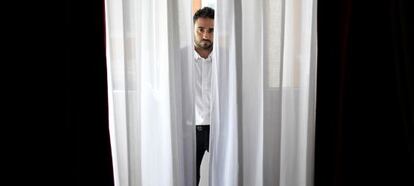 Juan Antonio Bayona, retratado ayer en Madrid.