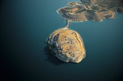 Fortaleza árabe en Qalat Jaber (siglo V), en el norte de Siria.