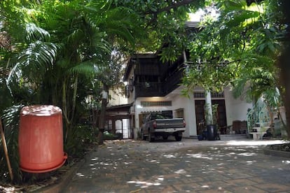 Casa del arquitecto francés Patrick Devillers en Phnom Penh.