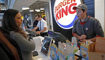 Un establiment de Burger King, en una imatge d'arxiu.