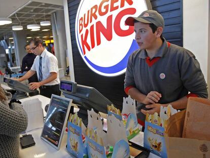 Un establecimiento de Burger King, en una imagen de archivo. 