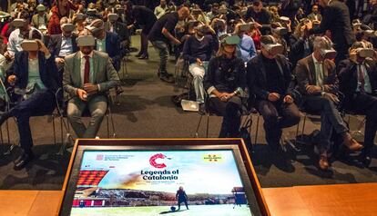 Acto de presentación del juego.