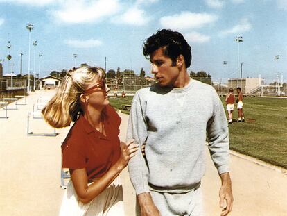 Olivia Newton-John y John Travolta pasaban casi todo Grease separados y sin embargo lo inevitable es imaginarlos juntos.