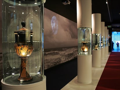 Exposición sobre los tesoros arqueológicos del Ermitage, en el Marq de Alicante.