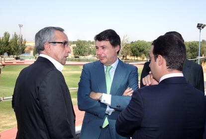 Alejandro Blanco, presidente del COE, con Ignacio Gonz&aacute;lez.