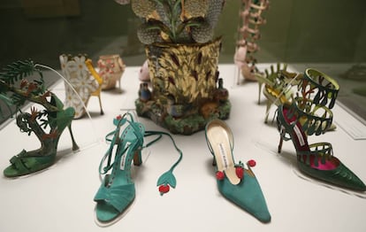 Los zapatos de Blahnik, piedas ahora de museo.