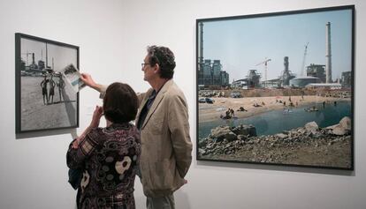 La transformació de la central tèrmica del Besòs és una de les imatges de l'exposició a La Virreina.