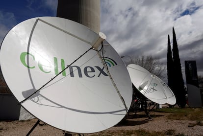 Antenas de telecomunicaciones de Cellnex.