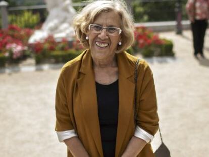 Manuela Carmena, cabeza de lista de Ahora Madrid