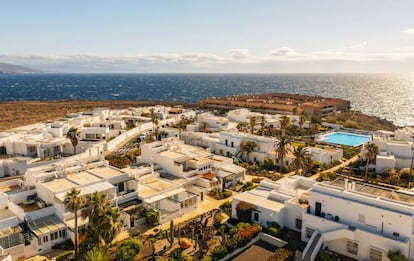 Vista de una zona residencial en Tenerife.