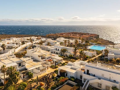 Vista de una zona residencial en Tenerife.