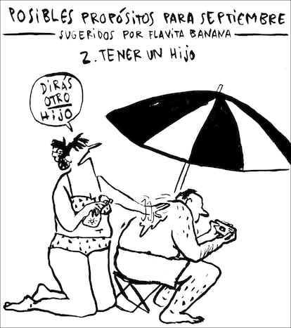 Viñeta de Flavita Banana del 2 de agosto de 2025