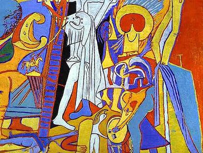 <i>La crucifixión<i> (1930), de Picasso.