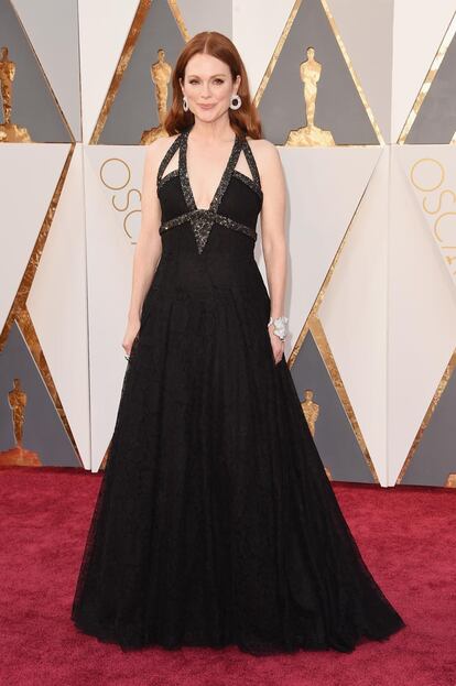 Julianne Moore, maravillosa con un espectacular Alta Costura de Chanel.