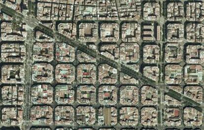 El Eixample de Barcelona.