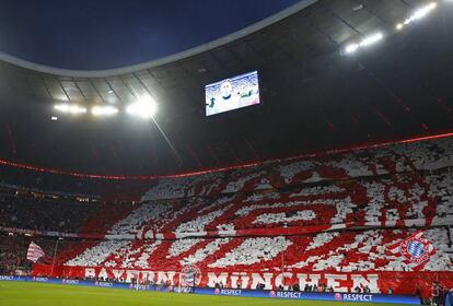 Mosaico en el Allianz Arena.