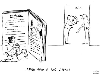 Larga vida a los libros, por Flavita Banana