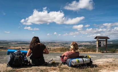 De norte a sur y de este a oeste, hasta cuatro trazados diferentes del Camino de Santiago se extienden, a lo largo de 200 kilómetros, por toda Navarra.