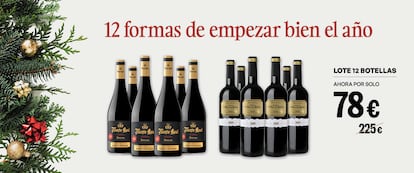 Celebra las Fiestas con vino riojano: 12 uvas, 12 botellas