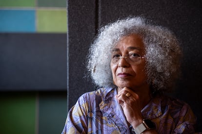 Angela Davis, en Cali, Colombia, el 26 de julio de 2025.