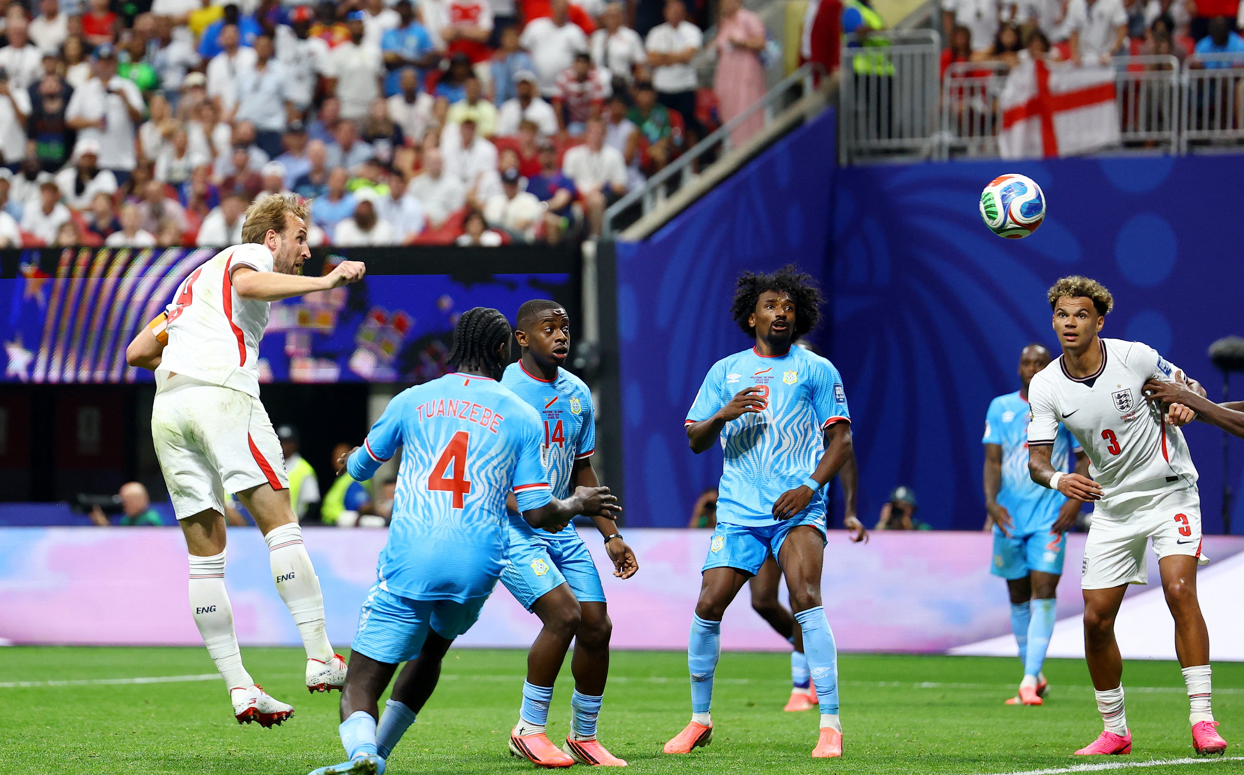Inglaterra - RD Congo, en directo | Kane remonta el partido en Atlanta