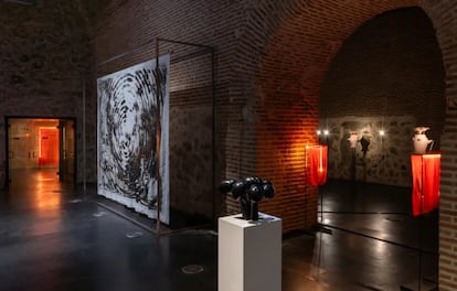 Sala de ‘Las verbenas desiertas’, una exposición ubicada en el Centro de Cultura Contemporánea Condeduque