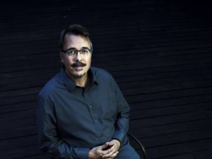 El guionista Vince Gilligan, en la sede de la SGAE en Madrid el pasado lunes.